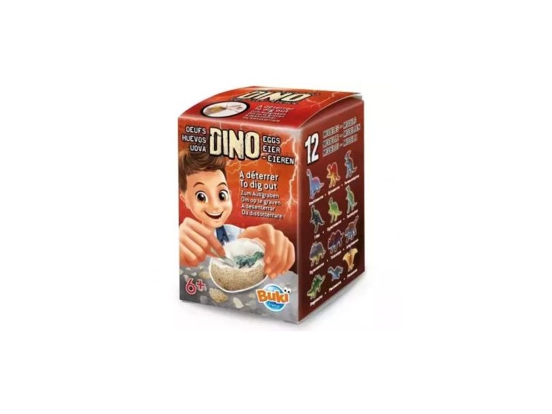Meglepetés dinófigurák tojásban