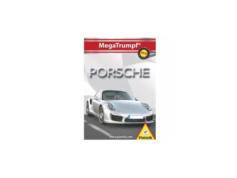 Porsche kvartett kártyajáték - kártyák