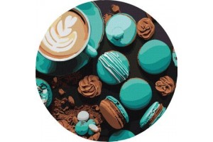 Ideyka: Festés számok szerint - Csokoládé pillanat 39 cm