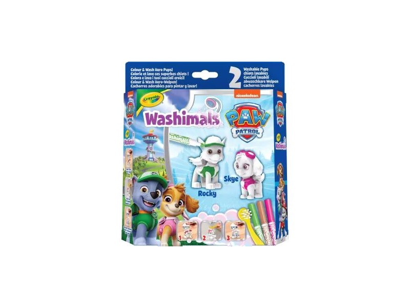 Crayola Washimals - Skye és Rocky kimosható figurák