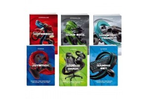 Play Game A4 négyzetrácsos füzet - modern gaming borító