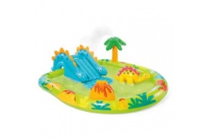 Intex kicsi dinó felfújható játszótér 191×152×58 cm