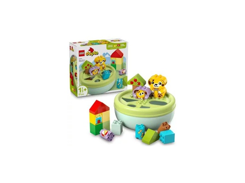 LEGO DUPLO Formaválogató Kutyusház 10441 - ház és kiskutyák