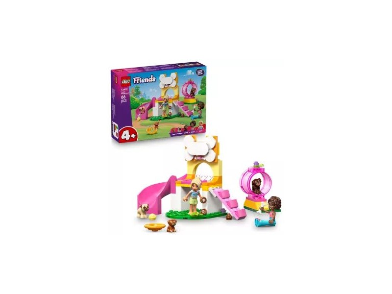 LEGO Friends Kutyajátszótér 42665 - Aliya, Sara és kutyák