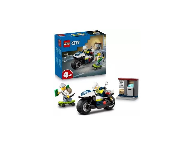 LEGO City 60455 – Rendőrségi motorkerékpár készlet