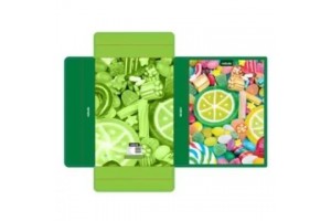 Cukorka mintás A4 hullámkarton füzetbox