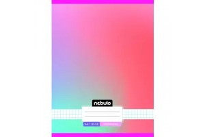 Monochrome és Gradient mintás A4 négyzetrácsos füzet