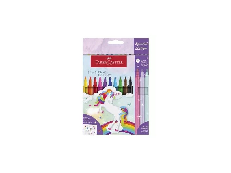 Faber-Castell unikornis filctoll készlet 13 db
