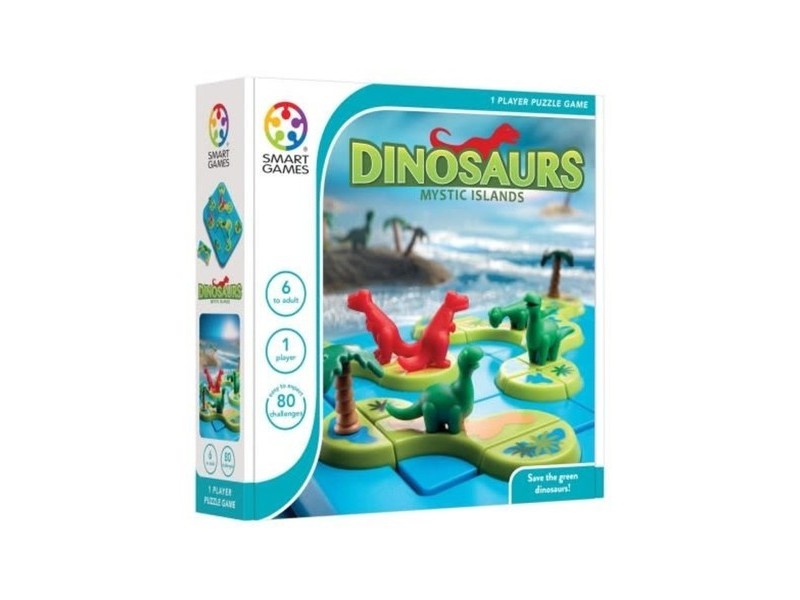 Játéktábla és 3D dinoszauruszok