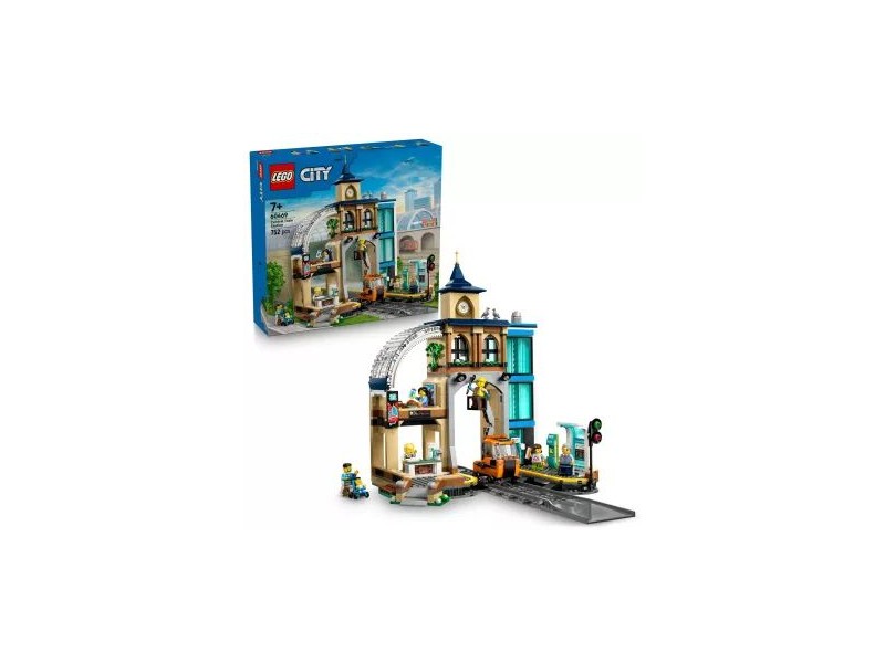 LEGO City Központi pályaudvar 60469 – 3 szintes modell