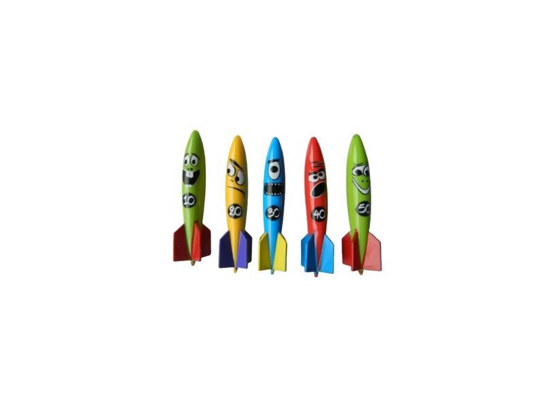 Cikázó rakéták - 5 db vízi játék