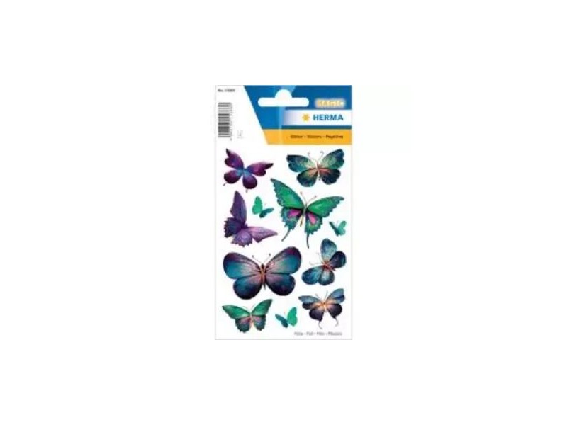 Herma csillogós pillangó mintás fólia