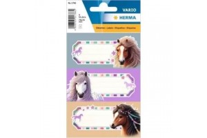 Herma ló mintás öntapadós füzetcímke 76x35 mm