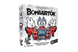 Bombairtók társasjáték — kooperatív bombadefúziós élmény