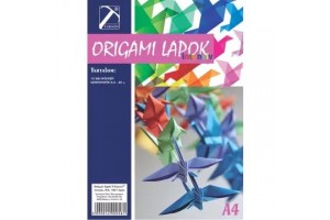 T-Creativ A4 origami lapok - élénk, erős színek