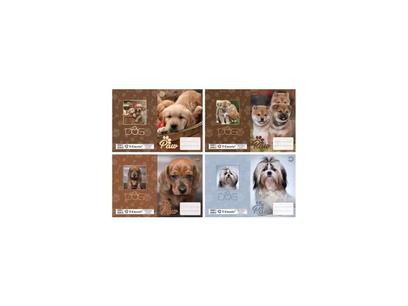 Kutya mintás A5 füzetborító (1 db)