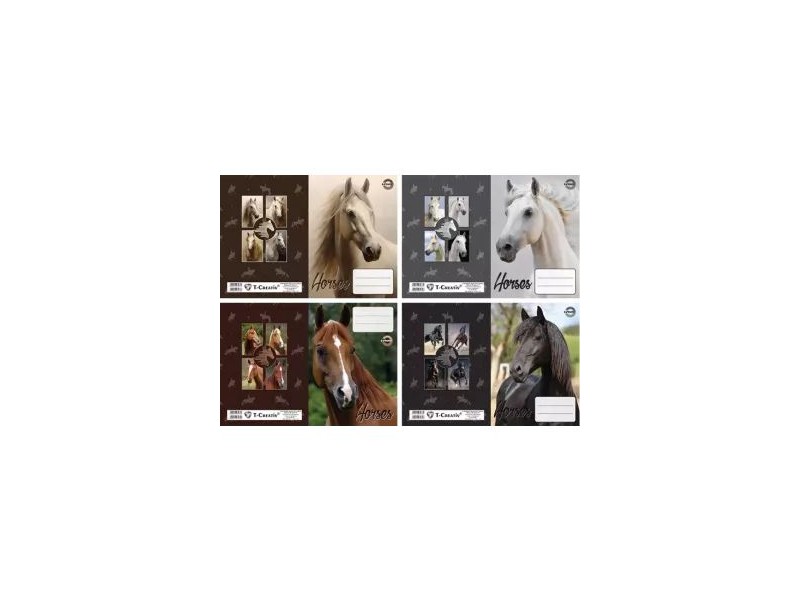 T-Creativ ló mintás A5 füzetborító