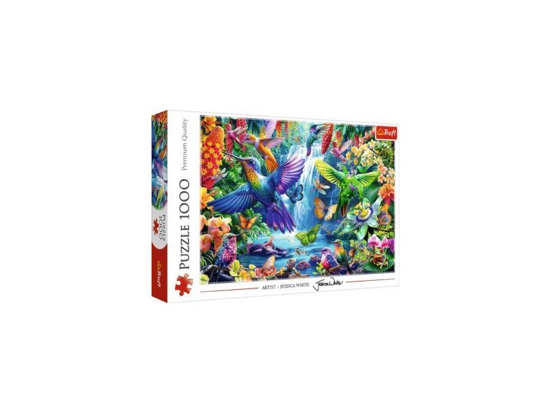 Trefl: Trópusi kolibrik – 1000 db puzzle (63,8 x 48 cm)