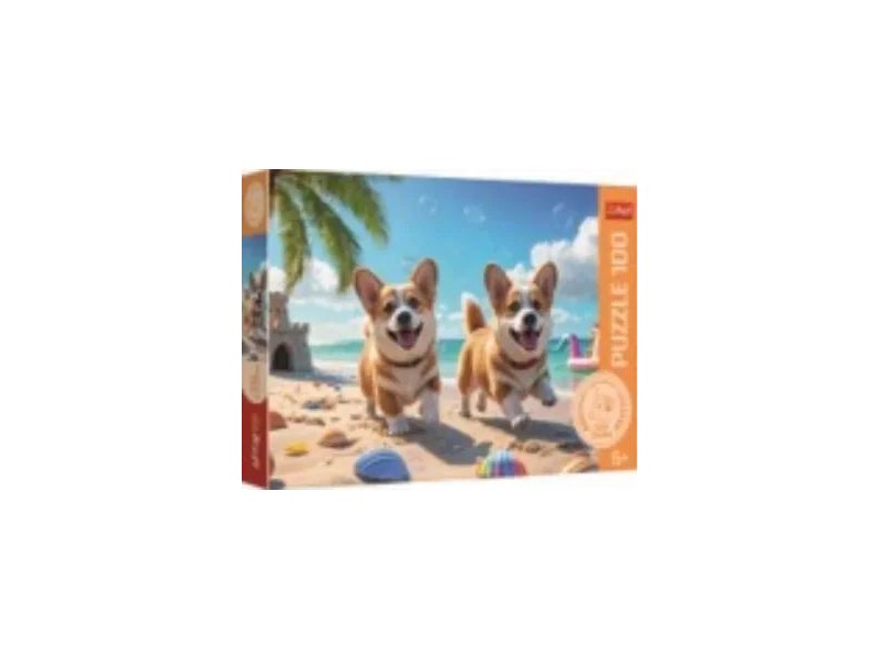 Trefl Corgi 100 db puzzle - prémium minőség
