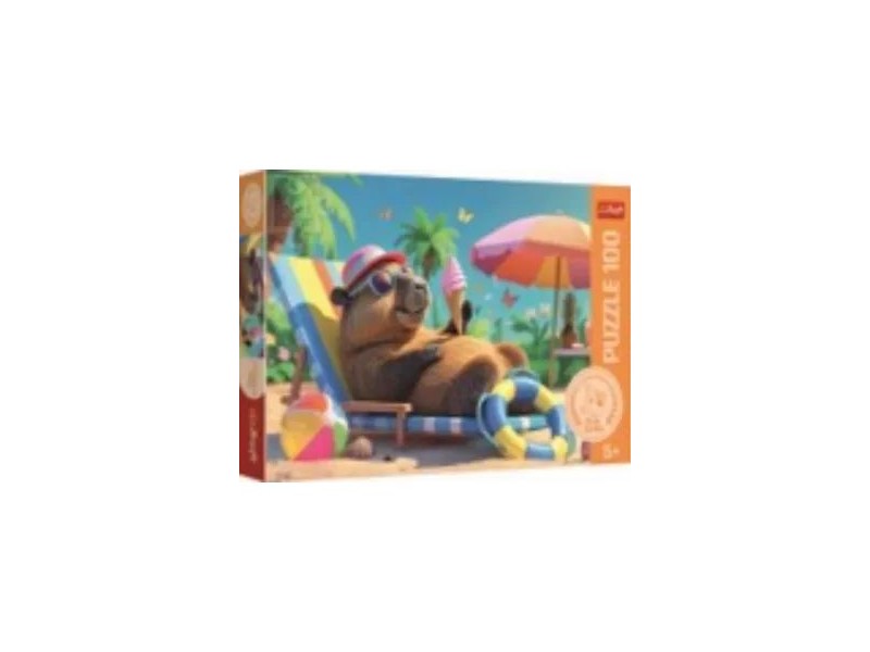 Trefl Kapibara 100 darabos puzzle