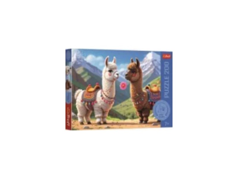 Trefl: Színes lámák – 200 darabos puzzle