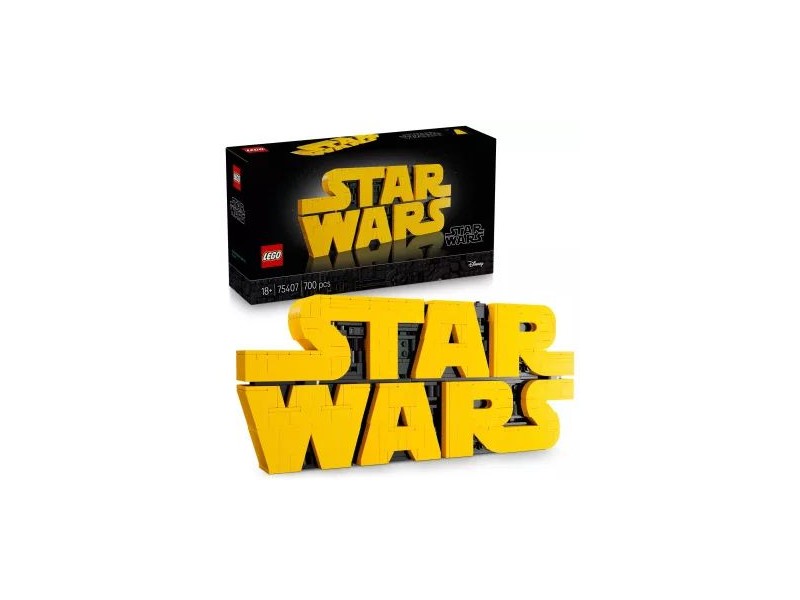 LEGO® Star Wars 3D logó (75407) – kiállítható dekoráció