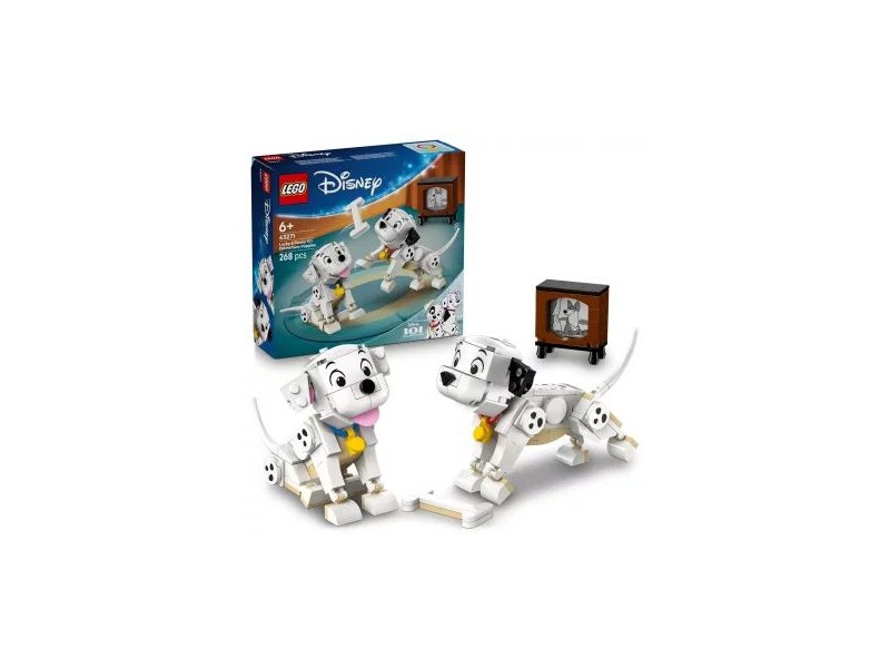 LEGO® Disney 101 kiskutya: Kuksi és Pelyhes 43271