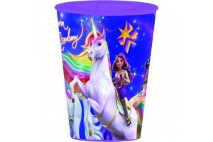 Unikornis Akadémia műanyag pohár 260 ml