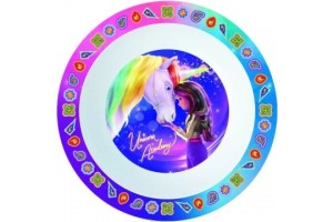 Unikornis Akadémia mikrózható mélytányér (15×15×5 cm)