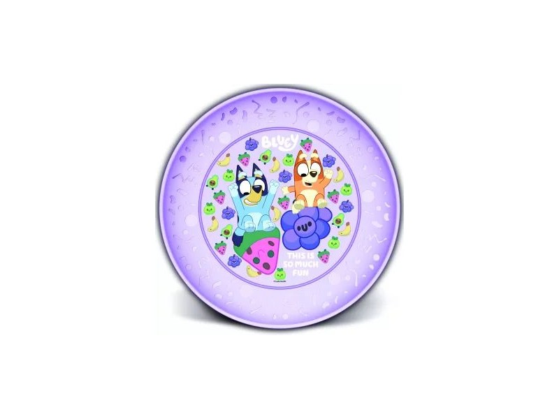 Bluey Joy műanyag lapostányér