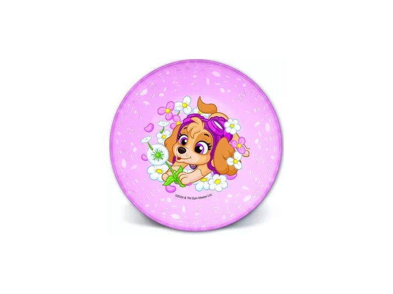 Mancs őrjárat Joy pink műanyag mélytányér