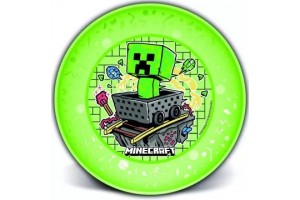 Minecraft Joy műanyag lapostányér 20 cm