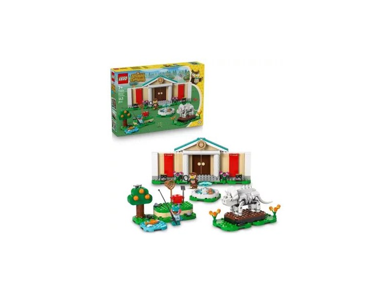 LEGO Animal Crossing Blathers múzeumi gyűjteménye 77056