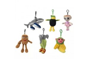 Italian Brainrot plüss kulcstartó, 10 cm