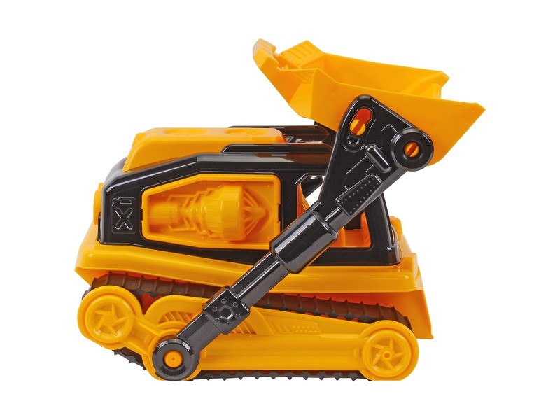 Műanyag buldózer gyerekjáték