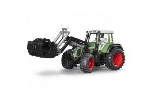 John Deere 6920 traktor homlokrakodóval