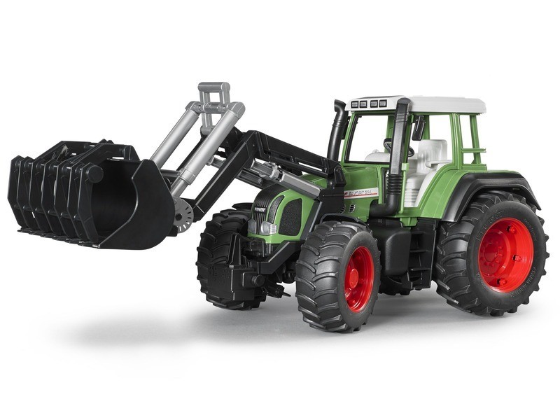 John Deere 6920 traktor homlokrakodóval