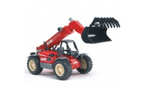Bruder-Manitou MLT633 teleszkópos markoló (02125B)