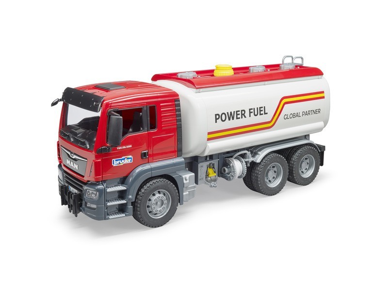 MAN TGS tartálykocsi oldalnézet