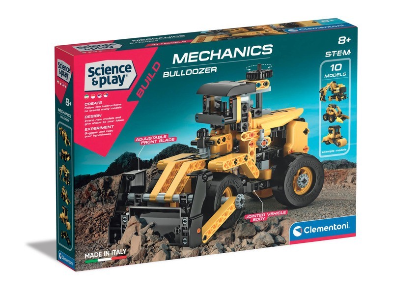 Mechanikai labor - Bulldozer építőkészlet kép