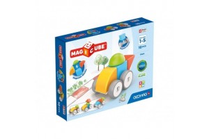 Geomag Magicube Recycled autók 10 db - kép