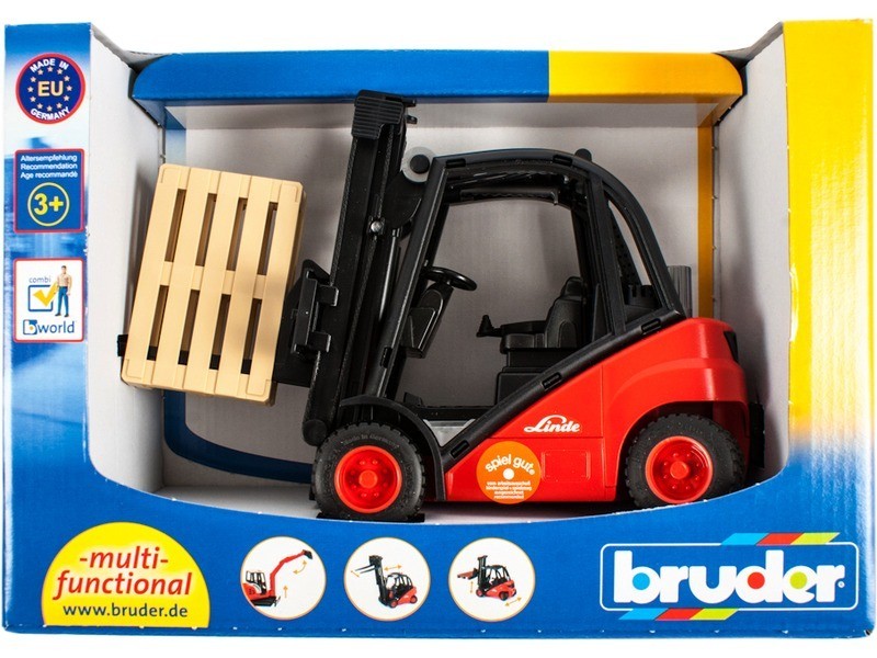 Linde H30D játék targonca 2 raklappal