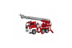 MAN TGA tűzoltóautó létrával és vízpumpával