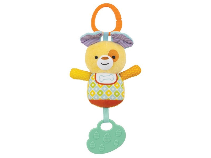 Zenélő rágóka - kutyus babajáték