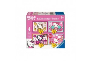 Puzzle 4in1 - Hello Kitty