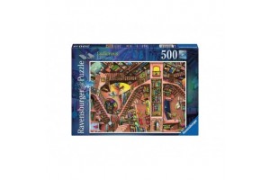 Puzzle 500 db - Nevetséges könyvtár borítókép