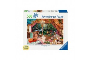 Puzzle 500 db - Glamping motívum