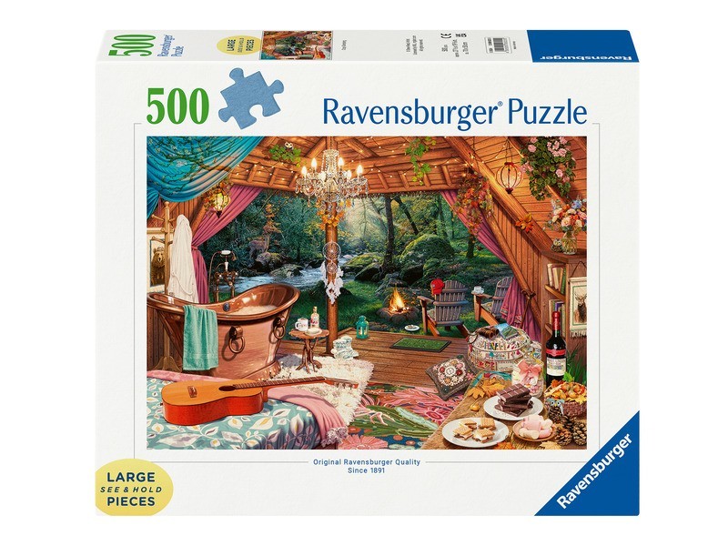Puzzle 500 db - Glamping motívum