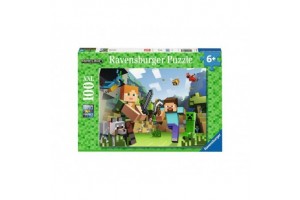 Minecraft puzzle 100 db – Steve és Alex