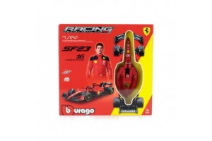 Bburago 1/24 Ferrari SF-23 F1 modell pilótával